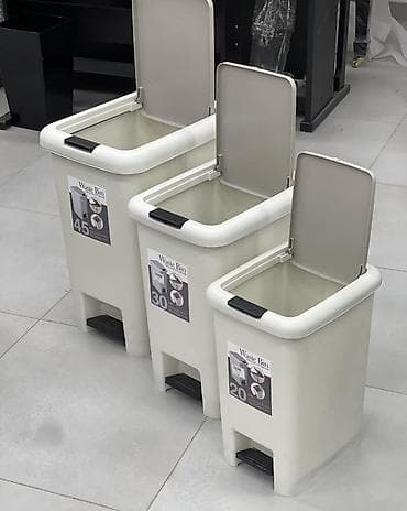 чакалар: Педальные мусорные ведра Waste Bin — комплект в трех размерах: - 20 л — 3