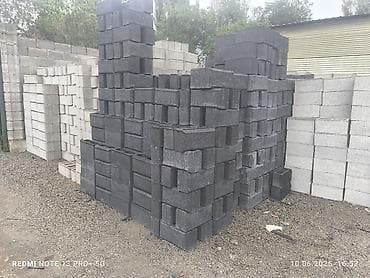 обой для стен: Заборы из пескоблока — 3