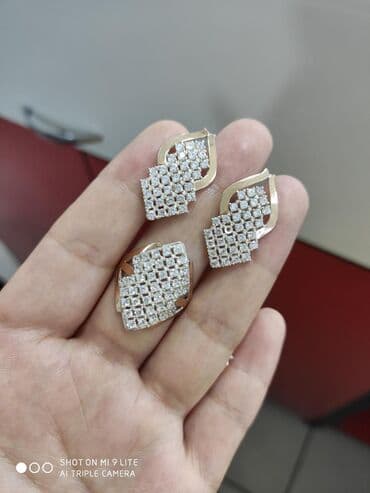 свадебные платья от производителя: Набор украшений, Проба 925, Женские, Новый — 5