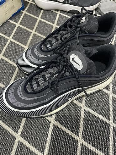 аир макс 97: Мужские кроссовки, 41.5, 42, Nike, Б/у, цвет - Черный — 2