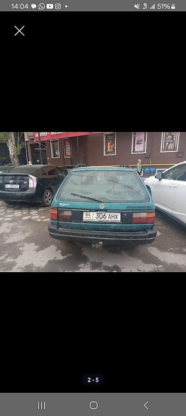 руловой рейка пассат б3: Volkswagen Passat Variant: 1990 г., 1.8 л, Кол менен иштөөчү, Бензин, Универсал — 4