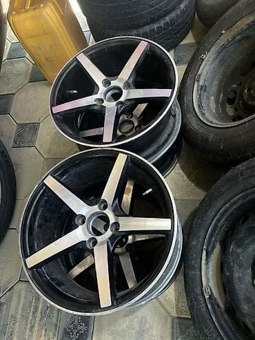 Литые Диски R 15 Vossen, Комплект, отверстий - 4, Б/у — 1