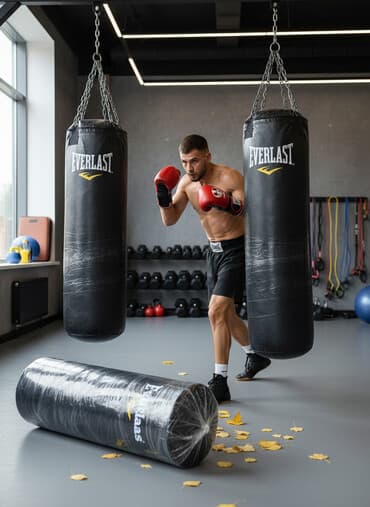 Боксёрские мешки Everlast - Классическая цилиндрическая форма, цвет —