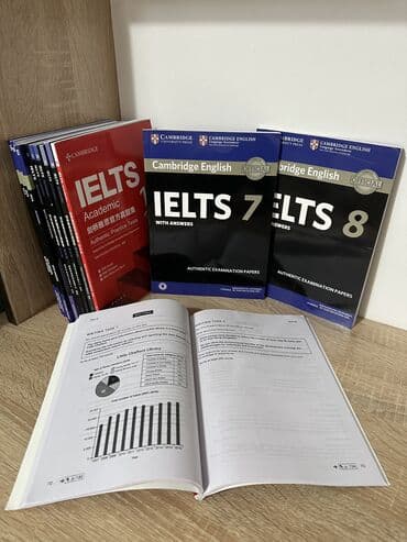 📚 IELTS Cambridge книги Продаю книги для подготовки к IELTS от