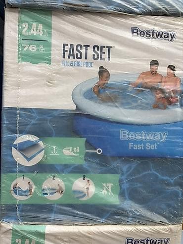 Надувной бассейн Bestway Fast Set - Серия: Fast Set, Fill & Rise