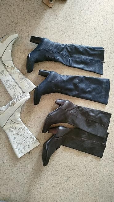 moon boot: Женские сапоги, набор из нескольких пар. за все 2000сом Состав — 1