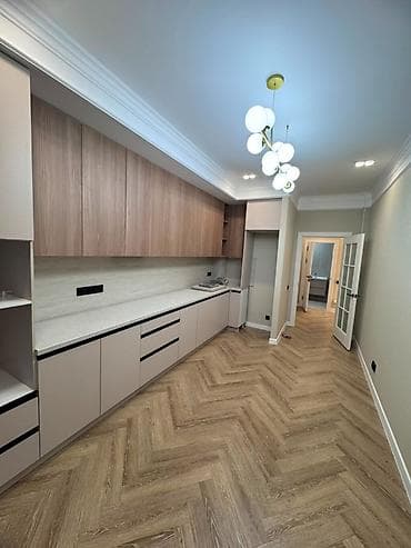 Недвижимость: 2 комнаты, 58 м², Асанбай мкр Элитка, 2 этаж, Дизайнерский ремонт — 8