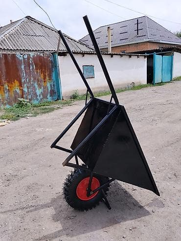 тонна бачок: Одноколёсная строительная/садовая тачка повышенной проходимости — 2