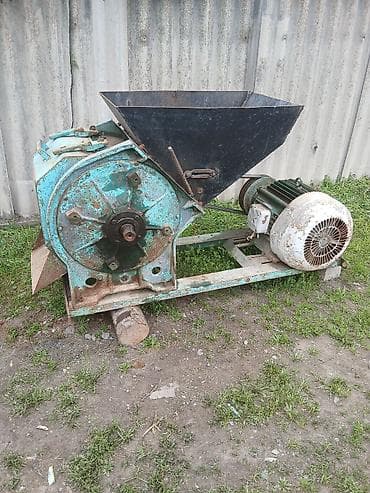 фреза на мотоблок: Промышленная дробилка/измельчитель с электродвигателем - Роторный — 6