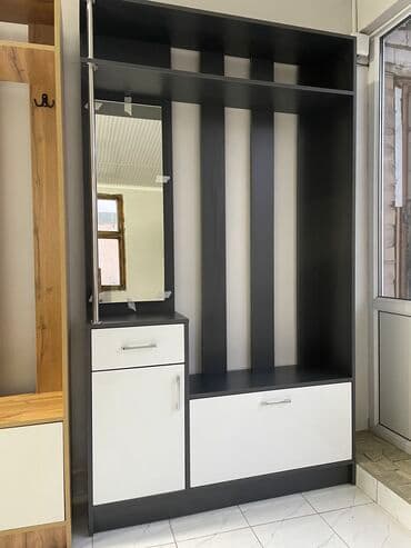 шкафчик для обуви: Новинка!!! Прихожая «блэк» фасад из корейского акрила у прихожей — 2