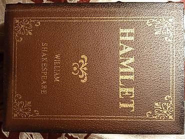 Часы для дома: Песочные часы в шкатулке-книге «Hamlet» (William Shakespeare)12*17 см — 3