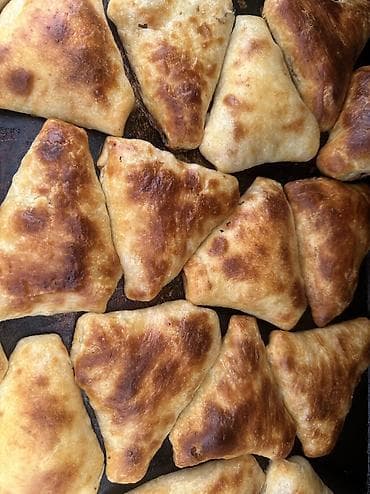 простые птички: Самса с форелью - Начинка: нежная форель, сочная и ароматная, с — 1