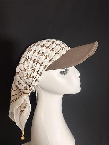 баш кийим: Кепка, Бейсболка, Логотипсиз, Калканчы: Узун, Жоолугу менен — 1