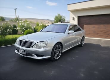 авто рассрочка бишкек без первоначального взноса: Mercedes-Benz S-Class: 2002 г., 5 л, Автомат, Бензиновая, Седан — 1