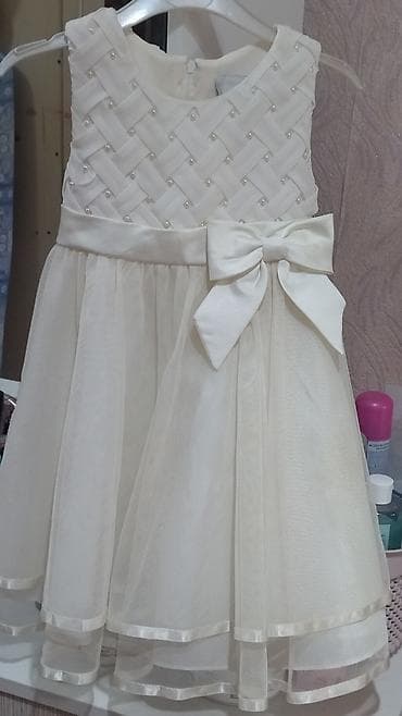 second hend: Детское платье, цвет - Белый — 3