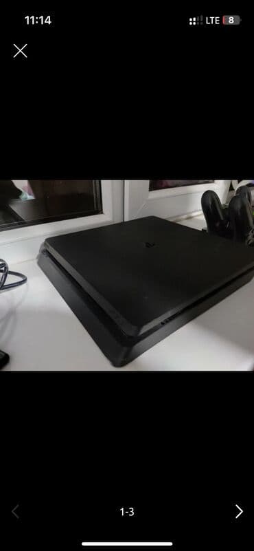 контроллер xbox: Игровая консоль Sony PlayStation 4 Slim, цвет черный. Комплектация: - — 2