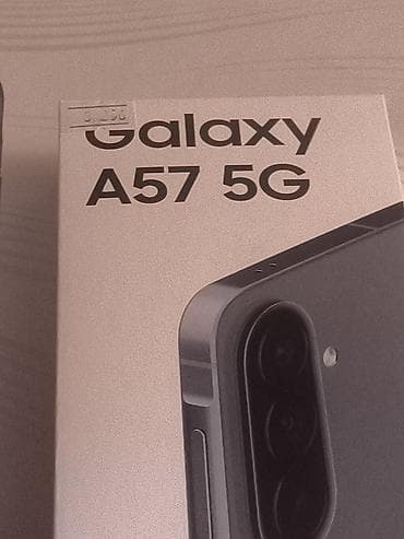 iphone 1e: Samsung Galaxy A57, Новый, 256 ГБ, цвет - Серый, 2 SIM — 2