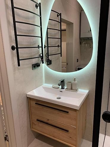 квартира посуточно джалал абад: 1 комната, Душевая кабина, Постельное белье, Кондиционер — 1