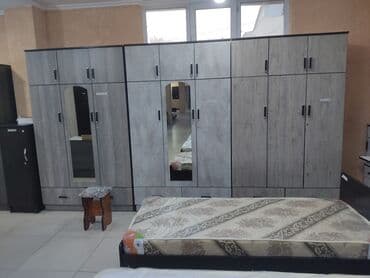 шифоньеры в рассрочку: Шкаф для одежды, Новый, Прямой, ЛДСП — 20