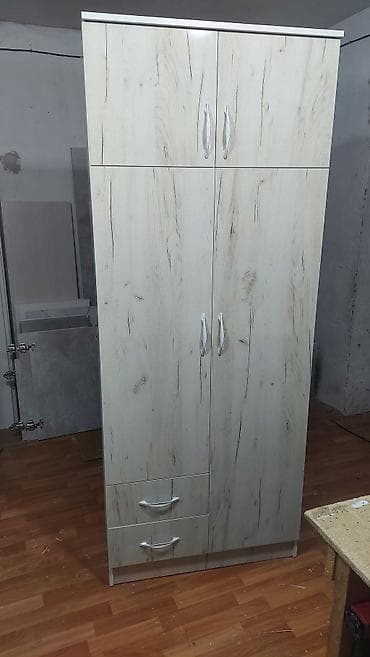 Полки, стеллажи: Новый шкаф хороший качество двух дверные . гардироб.на заказ тоже — 3