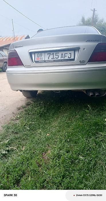 Транспорт: Honda Accord: 1999 г., 2.1 л, Седан — 1