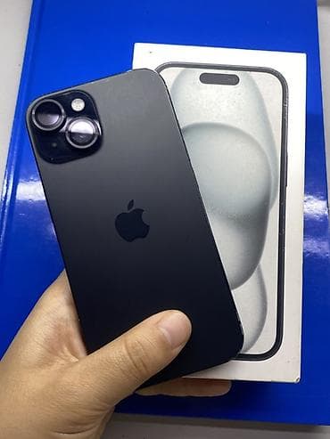 apple iphone 6 plus: IPhone 15, 128 ГБ, Черный, Коробка, 76 % — 1