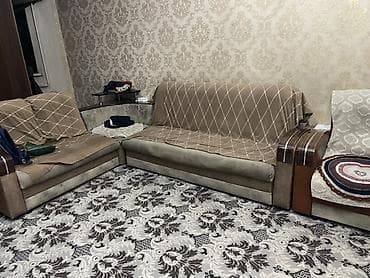 диван офисный угловой: Комплект мягкой мебели, цвет - Бежевый — 1