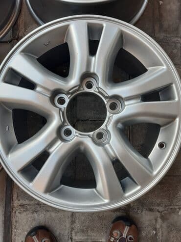 дом на кольцах: Родные диски r18 на lx 470 целые и ровные. Зачищены и окрашены — 2