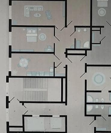 кивартира: 3 комнаты, 92 м², Элитка, 8 этаж, Готовая ПСО (под самоотделку) — 6
