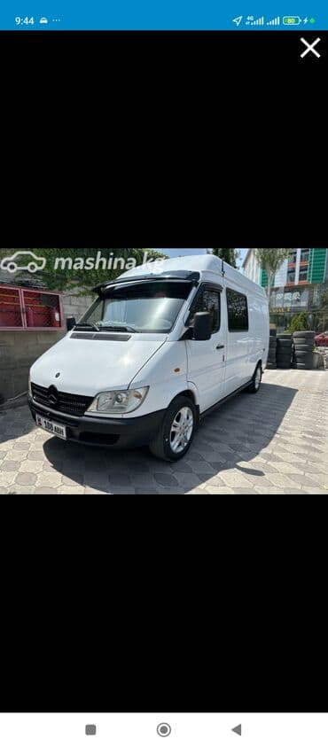 срочно в связи с переездом: Mercedes-Benz Спринтер: 2002 г., 2.7 л, Типтроник, Дизель, Бус — 10