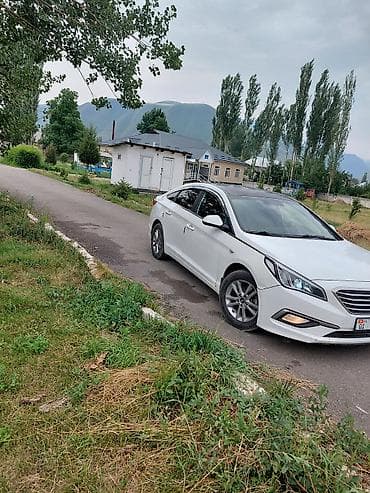 Транспорт: Hyundai Sonata: 2016 г., Автомат, Седан — 3