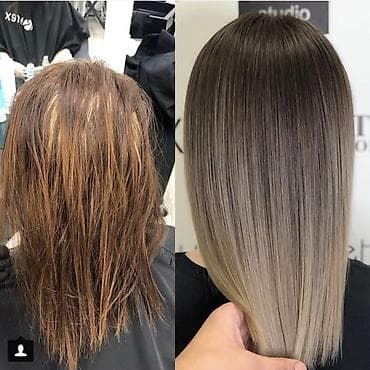 спрей для волос: Услуга: сложное окрашивание волос (включая балаяж/эйртач/шатуш — 2
