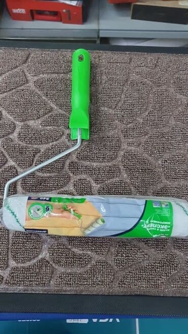 Строительный магазин "Хозмаг": Малярный валик с рукояткой - Назначение: для лакировки, покраски и