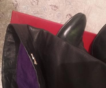 Сулуулук жана ден соолук: Кожаные деми сапоги Basconi. Разм.38. Состояние как на фото отличное — 3