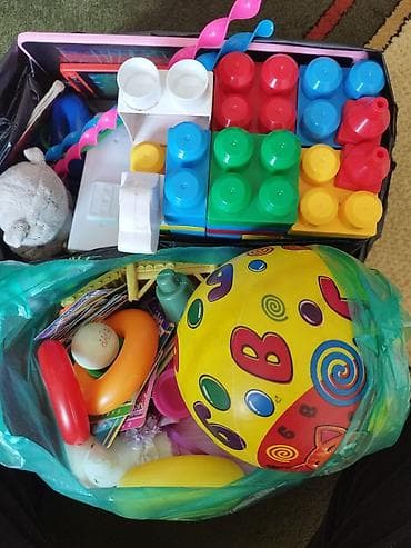 оюнчук машина: Набор детских игрушек и развивашек - Крупные разноцветные — 2