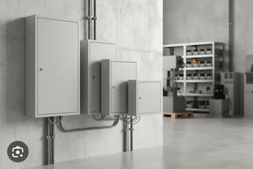 Электрический щит, Металлические