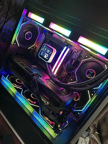 печатные платы: Компьютер, ядер - 24, ОЗУ 64 ГБ, Игровой, Новый, Intel Core i9, NVIDIA GeForce RTX 5070, NVMe — 2