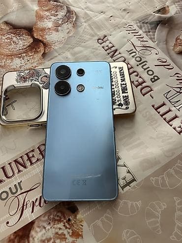 Redmi, Redmi Note 13, Б/у, 256 ГБ, цвет - Голубой, 2 SIM at lalafo.kg Redmi, Redmi Note 13, Б/у, 256 ГБ, цвет - Голубой, 2 SIM