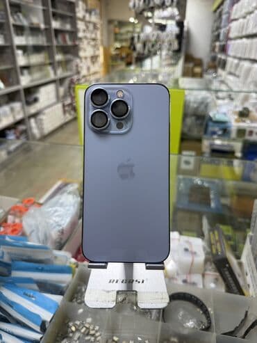 айфон бишкеке: IPhone 13 Pro, Б/у, 256 ГБ, Blue Titanium, Зарядное устройство, Защитное стекло, Чехол, 78 % — 1
