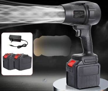 фонарь на улицу: ТУРБО ФЕН - Мощный светодиодный прожектор с пистолетной рукояткой для — 2