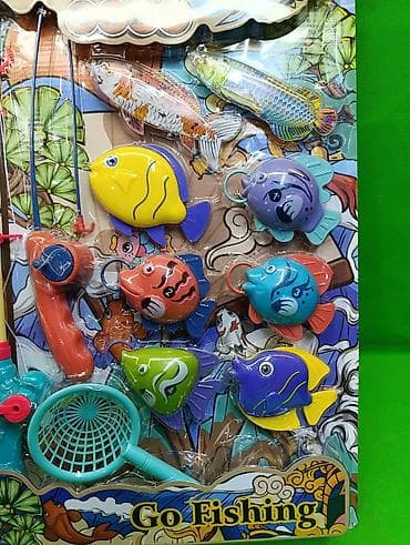 магнитная рыбалка: Рыбалка игра детская в ассортименте🎣 Комплектация товара: 2 удочки — 7