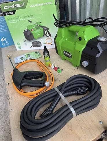 Үй жана бакча үчүн ыңгайлуулуктар: Жогорку басымдагы жуугуч, Жаңы, CHISU, Электр, Өзү алып кетүү, Акысыз жеткирүү, Акылуу жеткирүү — 1