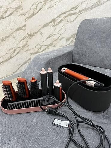 microlab solo 2: Мультистайлер Dyson Airwrap (меди-розовое золото) с комплектом насадок — 4