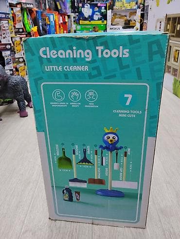 kinder joy dc: Игровой набор для уборки “Cleaning Tools – Little Cleaner” - Для — 2