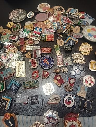 Велосипеддер: Коллекция советских и зарубежных значков/жетонов (разнородный лот) — 1