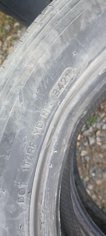 Шины: Шины 205 / 55 / R 16, Лето, Пара, Легковые, Корея, Hankook — 3