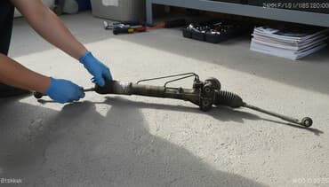 реечный домкрат: Рулевая рейка 2004 г., Б/у, Оригинал, Япония — 1