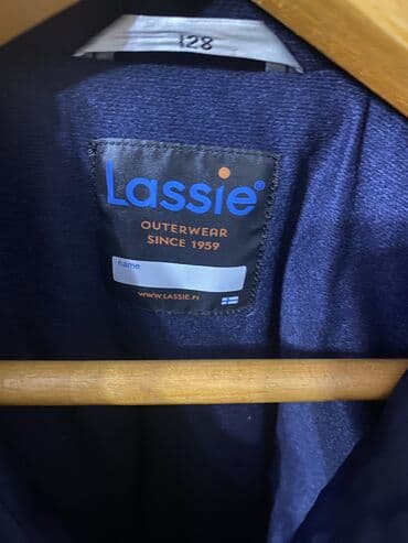 детские зимние комбинезоны на мальчика: Детский зимний комбинезон Lassie (Финляндия), рост 128. - Верх — 2