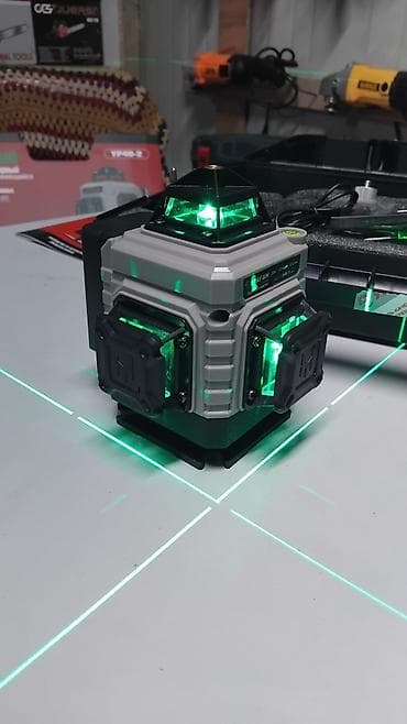 third edition solutions: Лазерный уровень 3D (зелёные линии), комплект Новый Полный комплект — 1