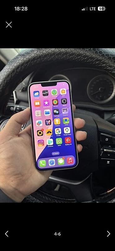 чехол для айфон xs: IPhone 13, Б/у, 256 ГБ, Старлайт, Защитное стекло, Чехол, 85 % — 6